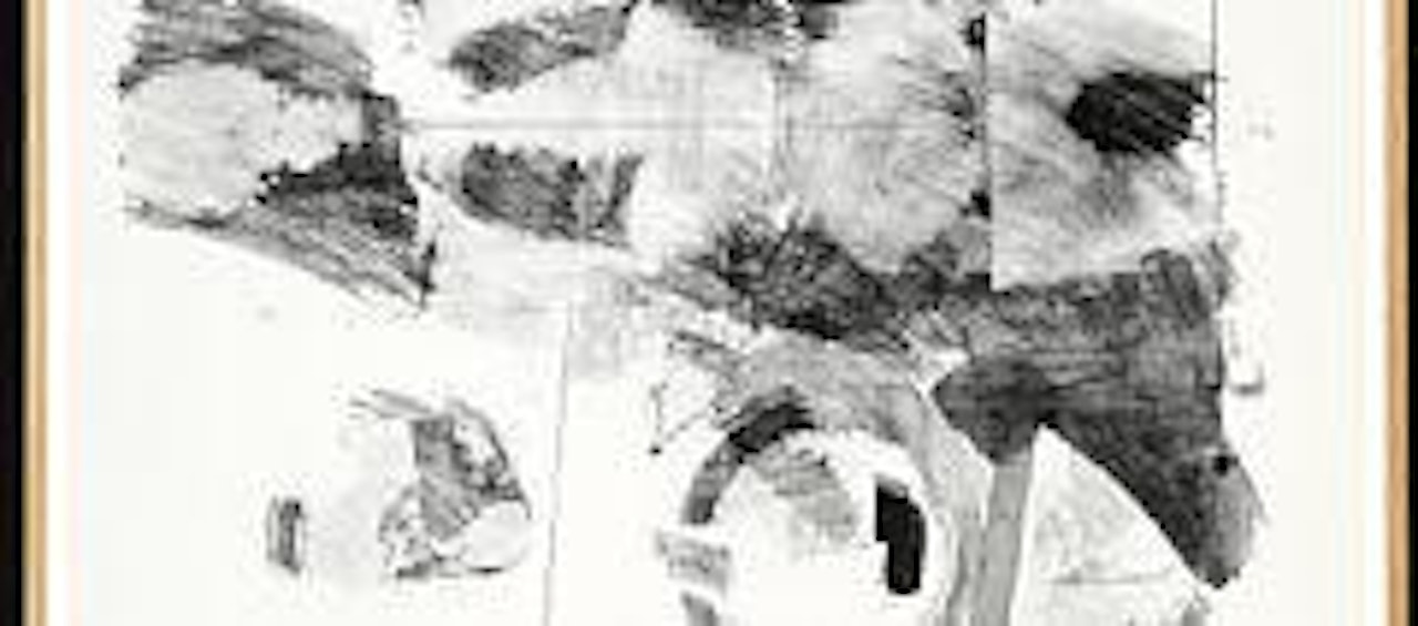 Test Stone #7 from Booster and 7 Studies by Robert Rauschenberg