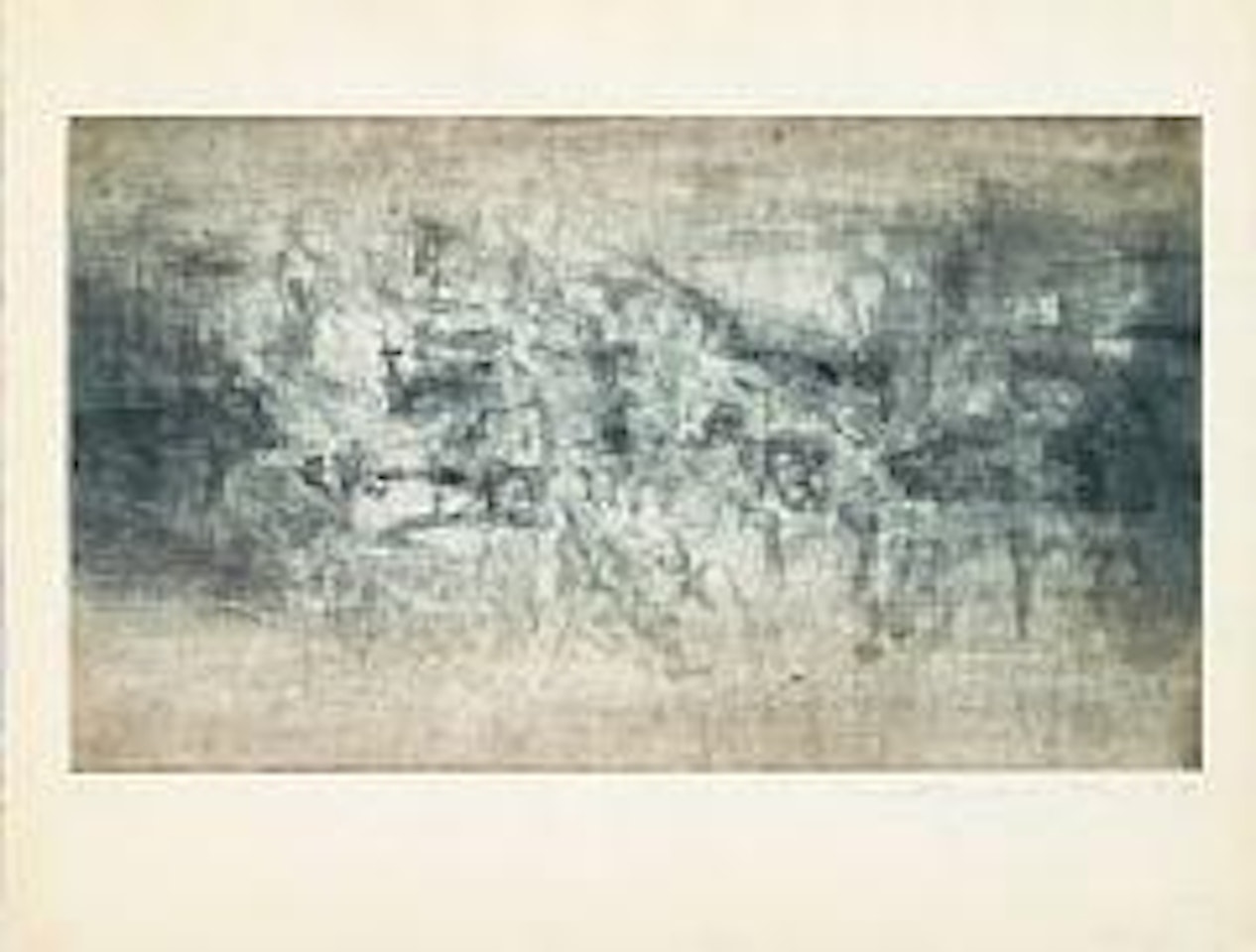Composition by Zao Wou-Ki