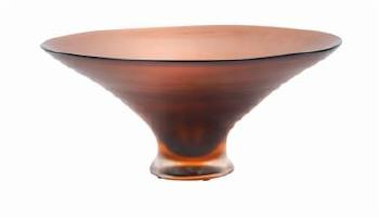 A large 'inciso' bowl by Paolo Venini