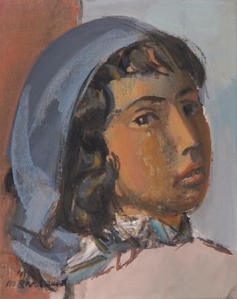 La Gitane du Mont Juich by Maurice Barraud