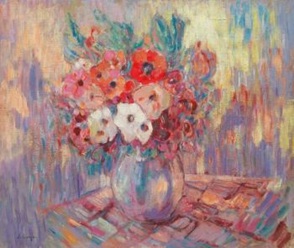 Anémones dans une vase by Henri Lebasque