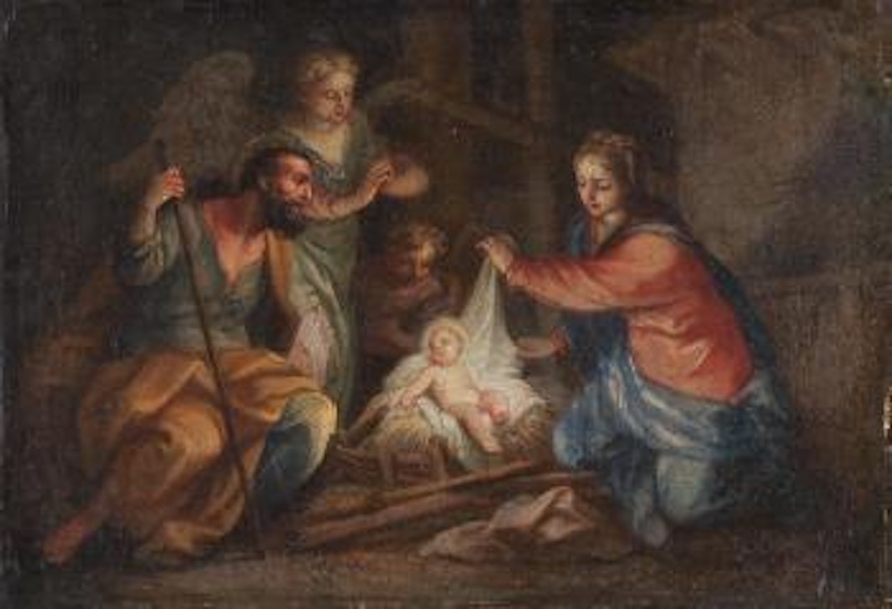 Heilige Familie by Filippo Lauri