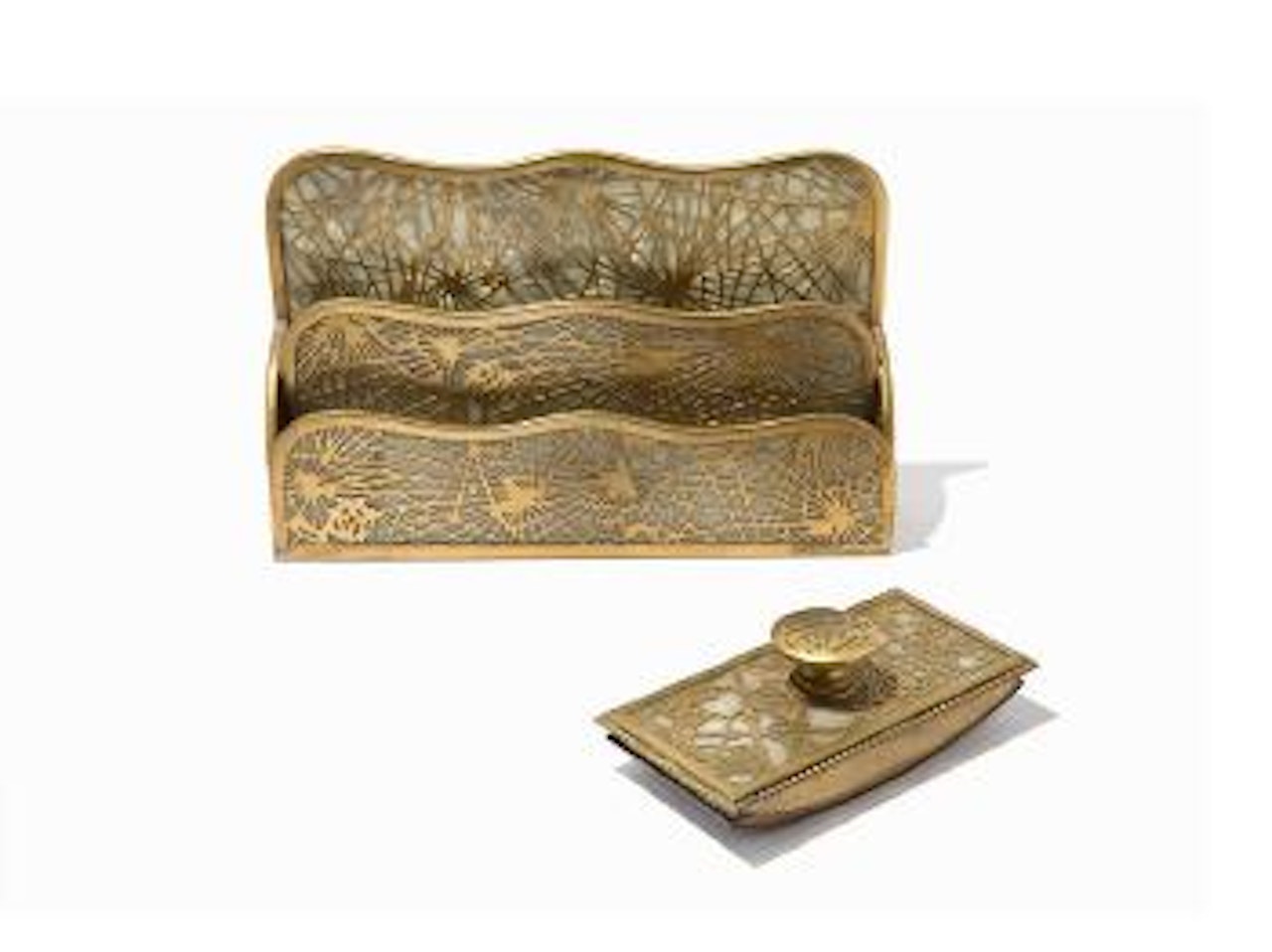 Two Desk Accessories by Tiffany Studios
