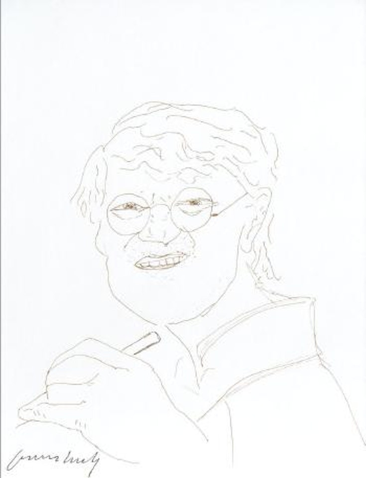 Self-portrait by David Hockney