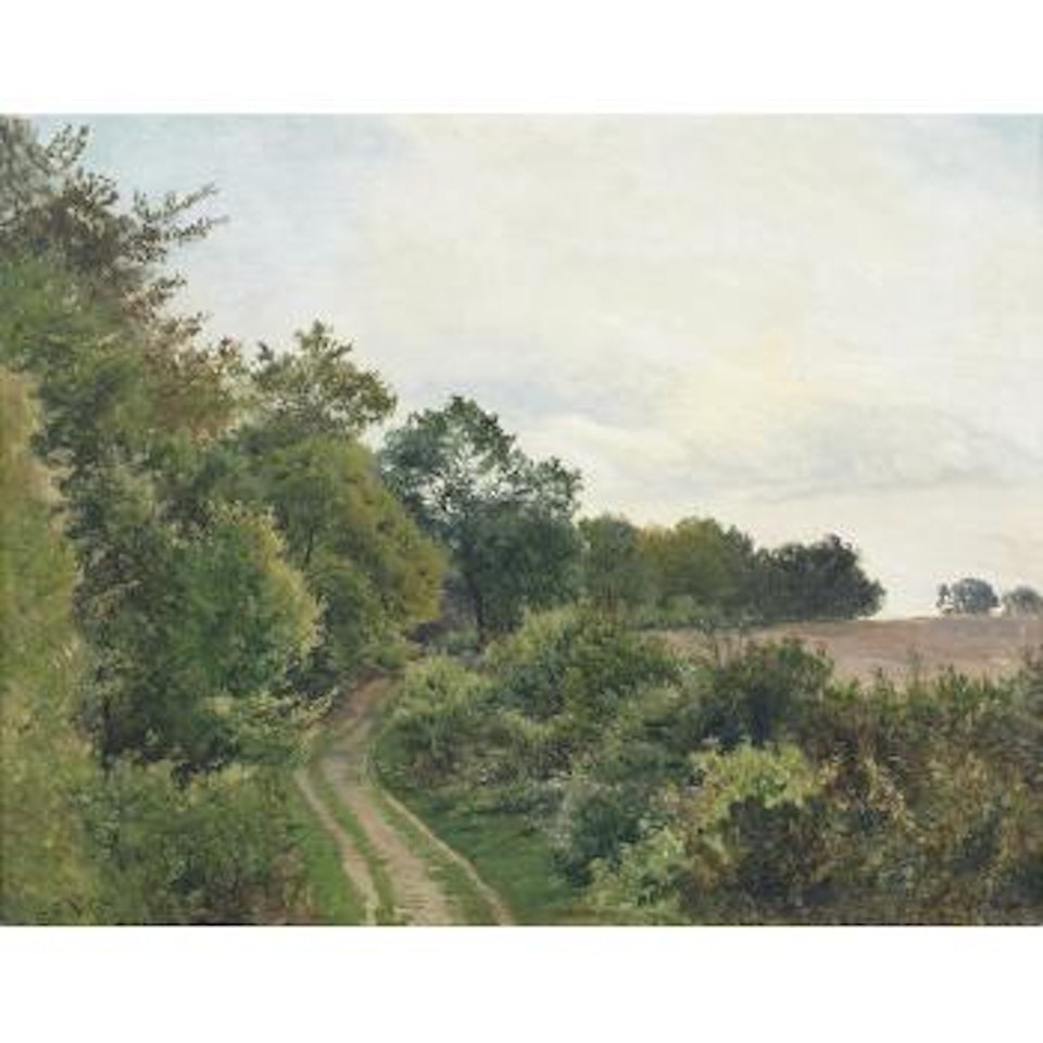The wooded track by Sidney Richard Percy