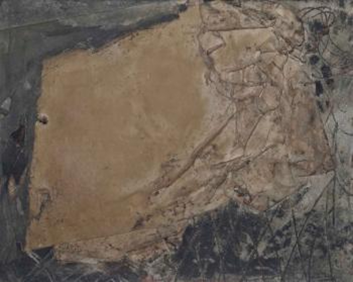 Buvard Rose by Antoni Tapies