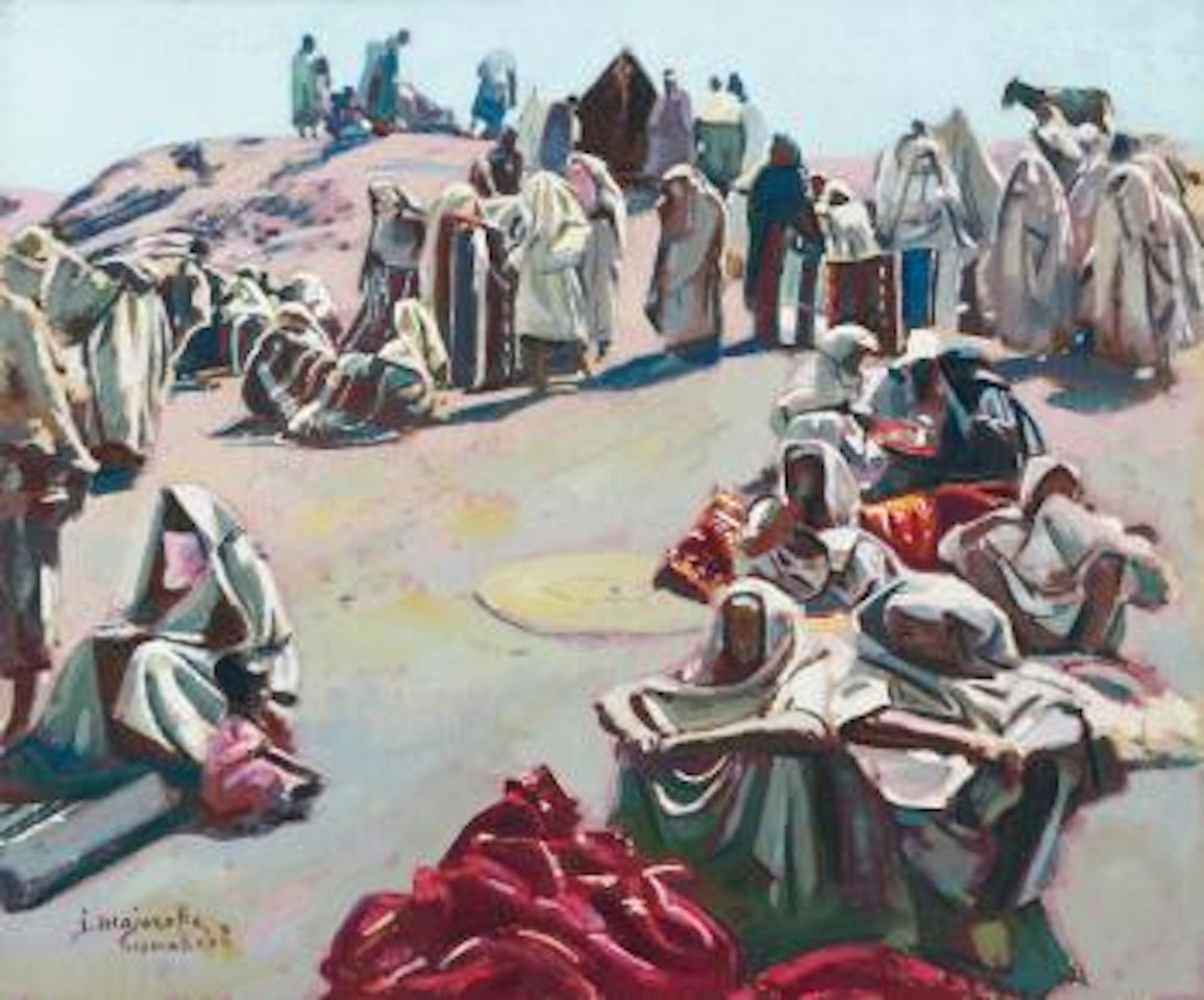 Souk El Khémis, Marrakech by Jacques Majorelle