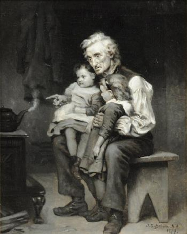 Time for Tea by John George Brown