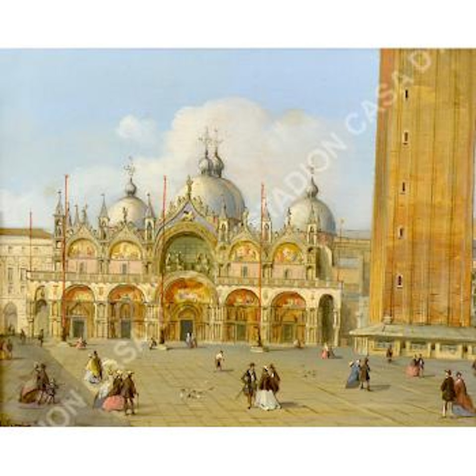 Veduta di Piazza San Marco by Carlo Grubacs
