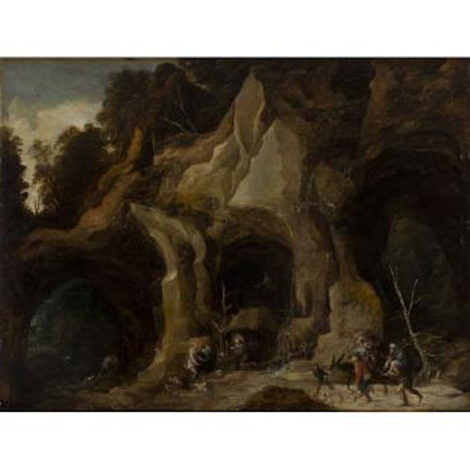 La tentation de saint Antoine by Joos de Momper the Younger
