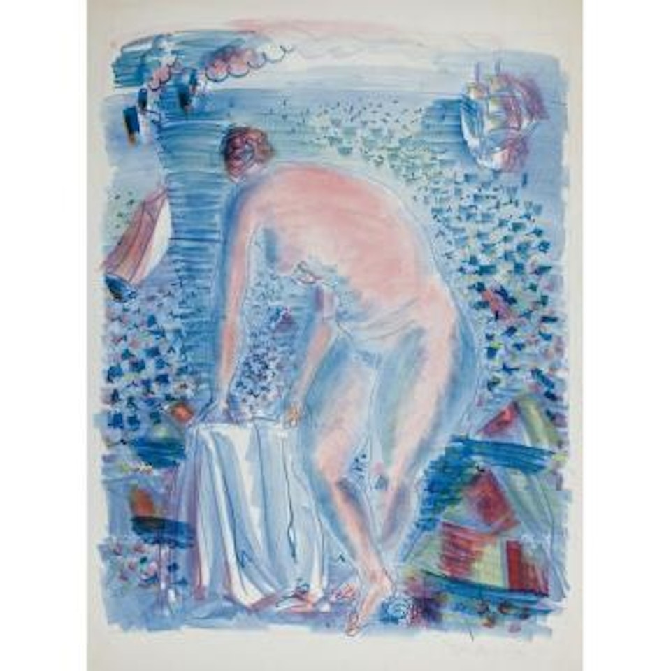 La grande baigneuse by Raoul Dufy