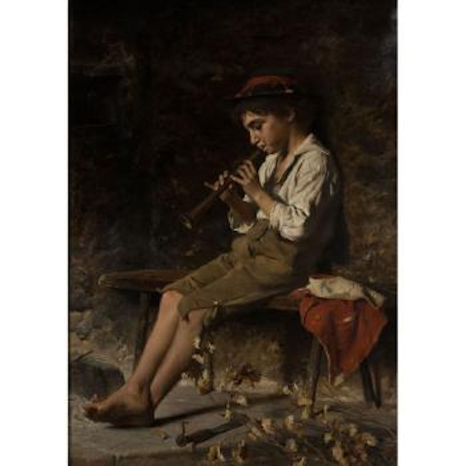 Le Pifferaio by Luigi Bechi