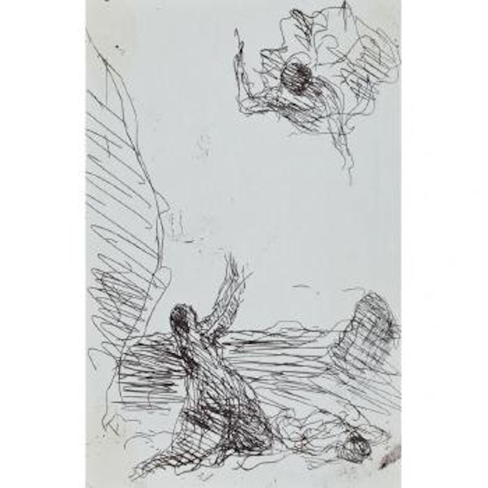 Agar et l'ange by Jean Baptiste Camille Corot
