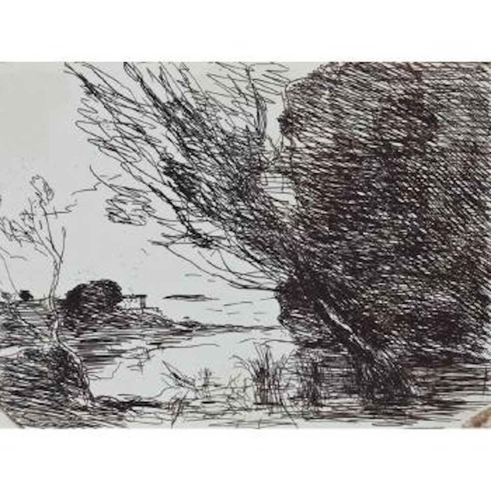 Souvenir du lac de Nemi by Jean Baptiste Camille Corot