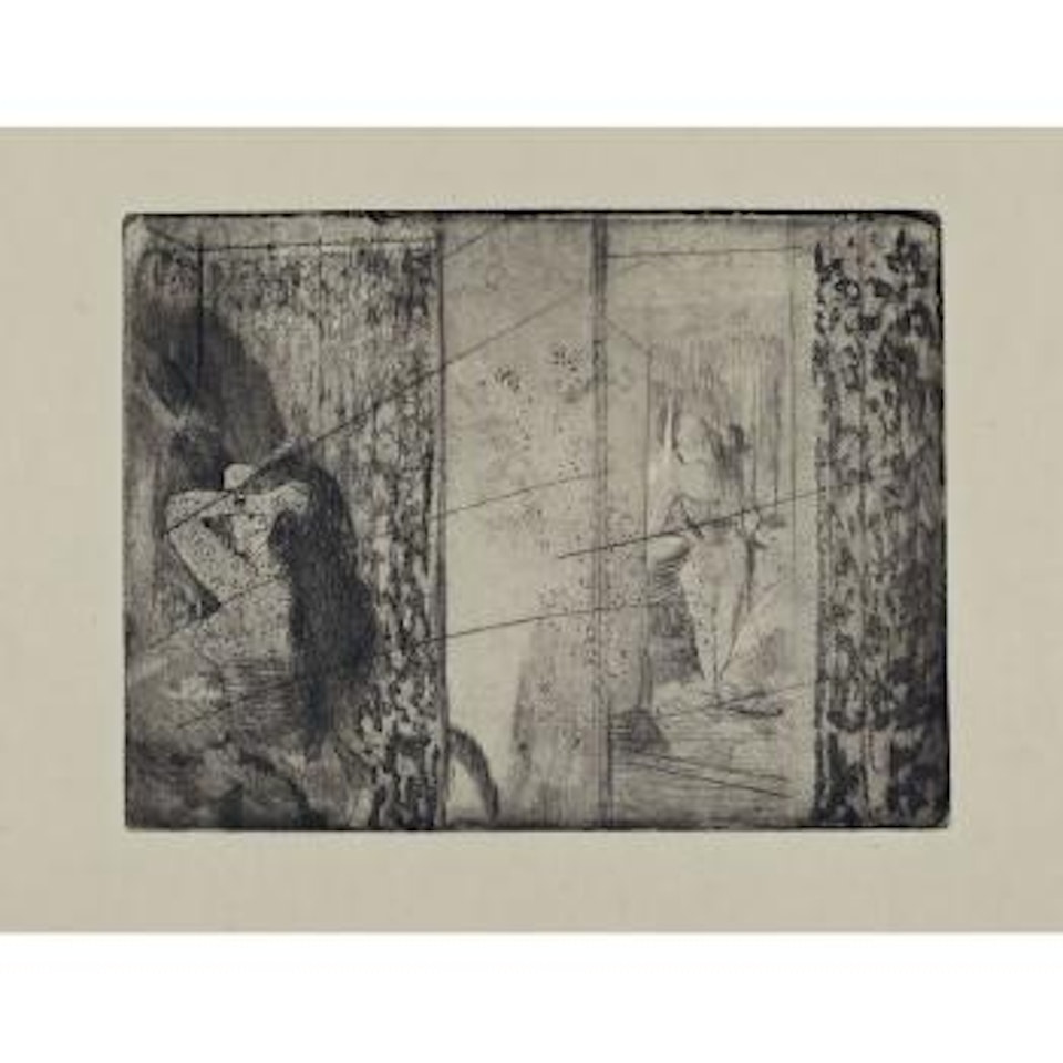 Loges d'actrices by Edgar Degas