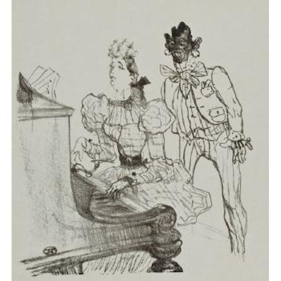 Zamboula polka by Henri de Toulouse-Lautrec