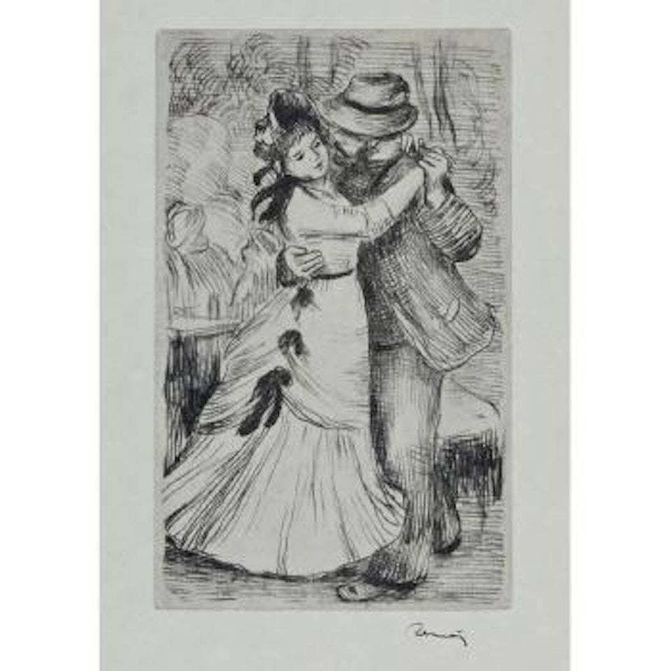 La danse à la campagne by Pierre-Auguste Renoir