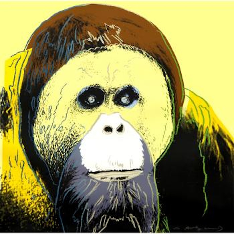 Orang-utan by Andy Warhol