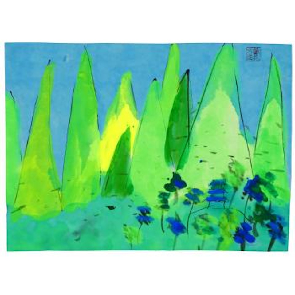 Untitled by Walasse Ting