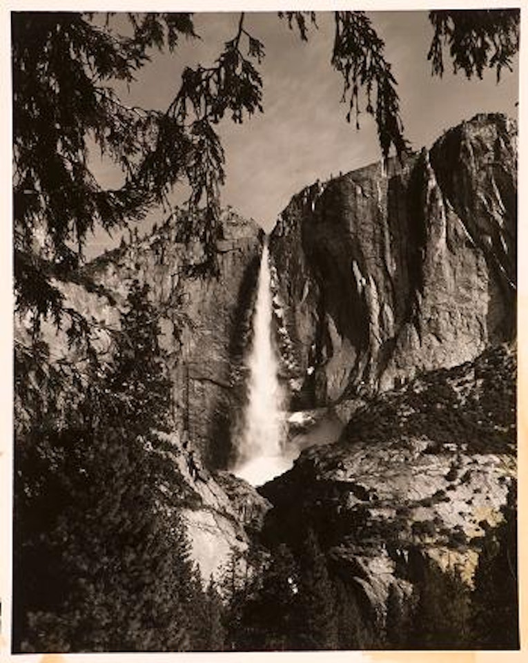 Yosemite Falls by Ansel Adams