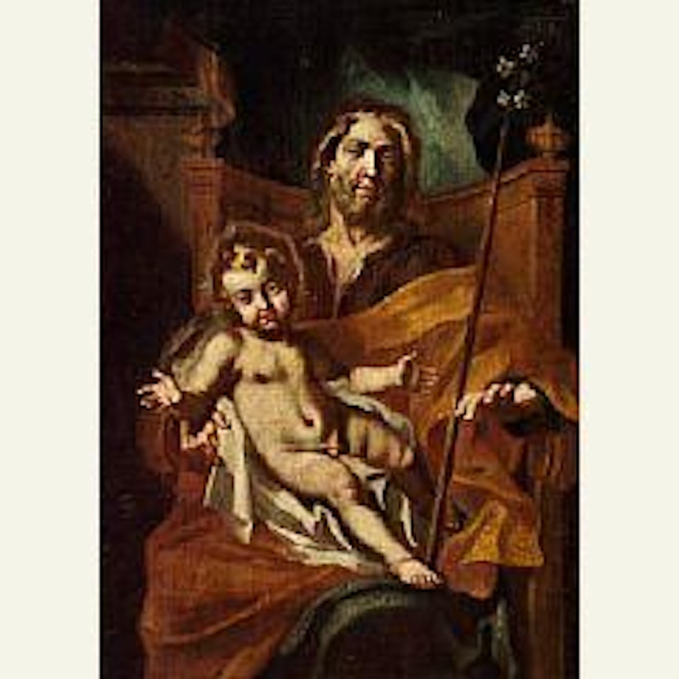 St. Joseph and the Christ Child by Francesco Solimena