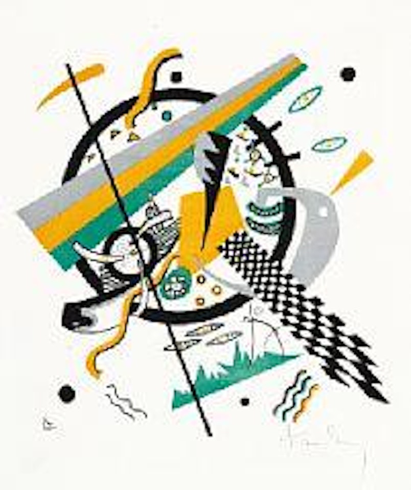 Kleine Welten IV by Wassily Kandinsky