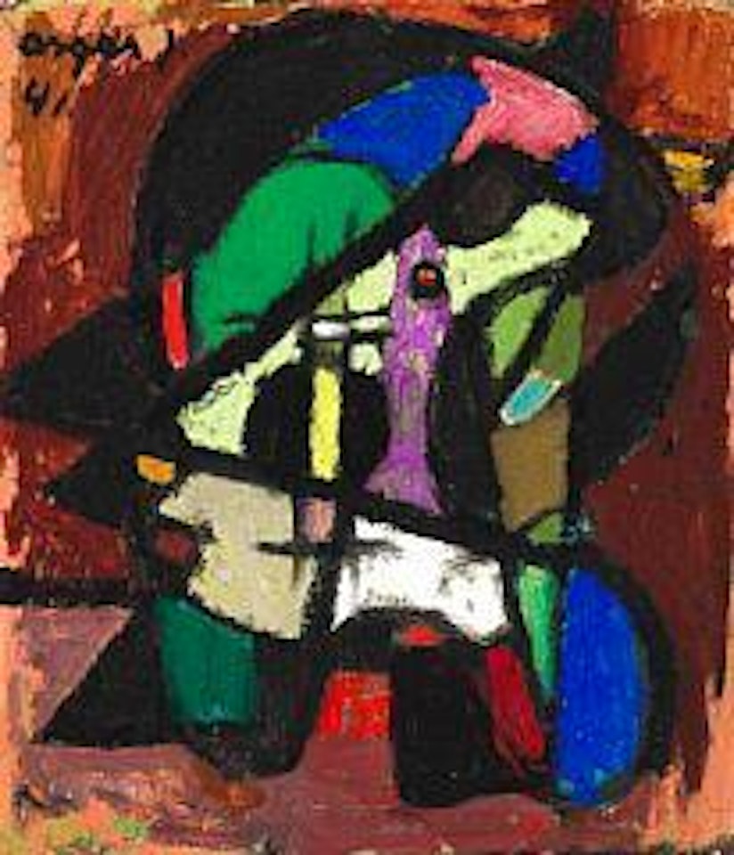 Figure composition by Asger Jorn