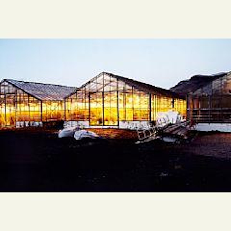 Triptych of three photographs from Islandsserien (The Iceland Series) by Olafur Eliasson