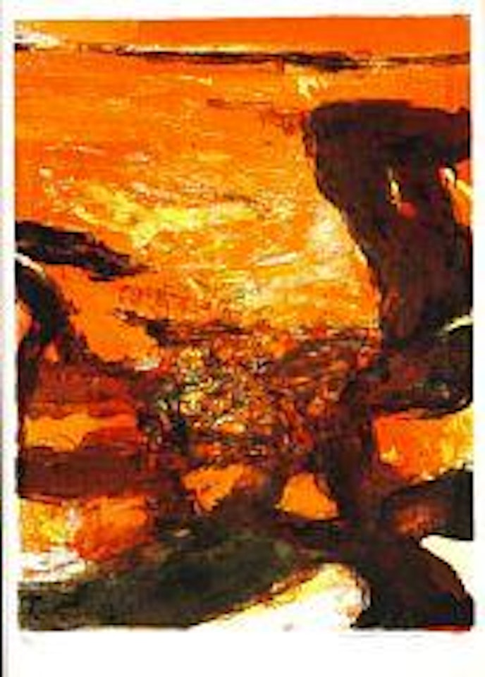 Composition by Zao Wou-Ki