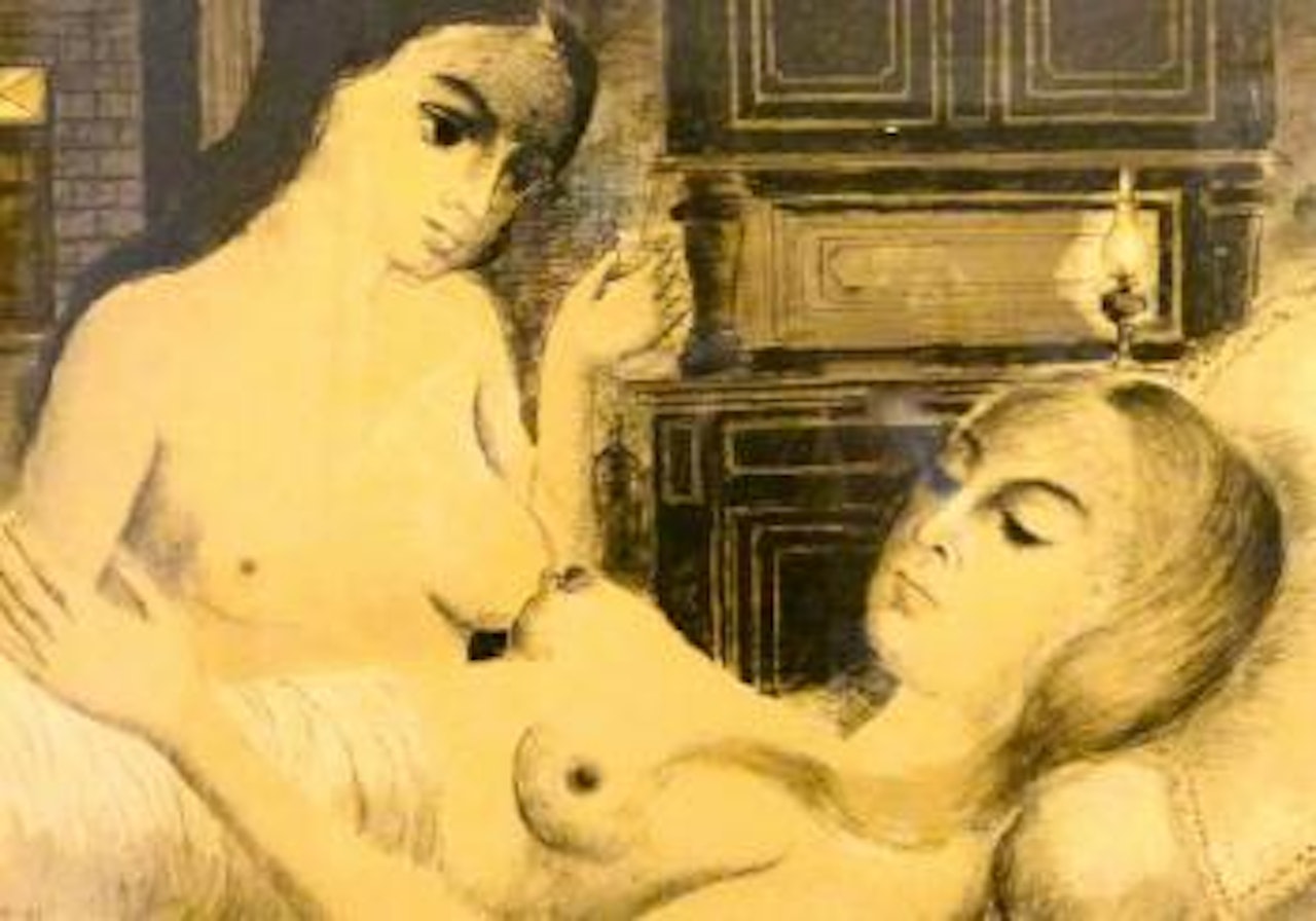 Le sommeil by Paul Delvaux