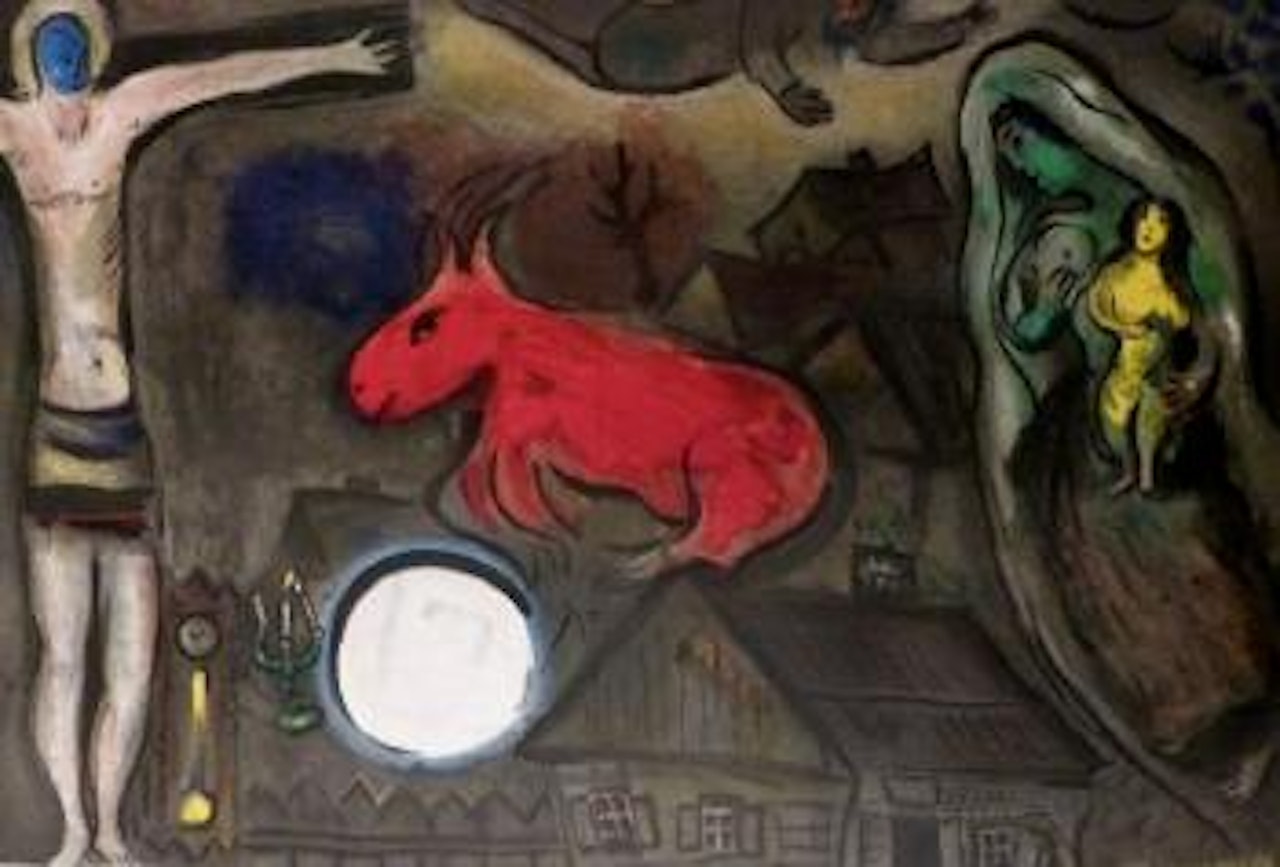 Derrière le miroir no 27-28 by Marc Chagall