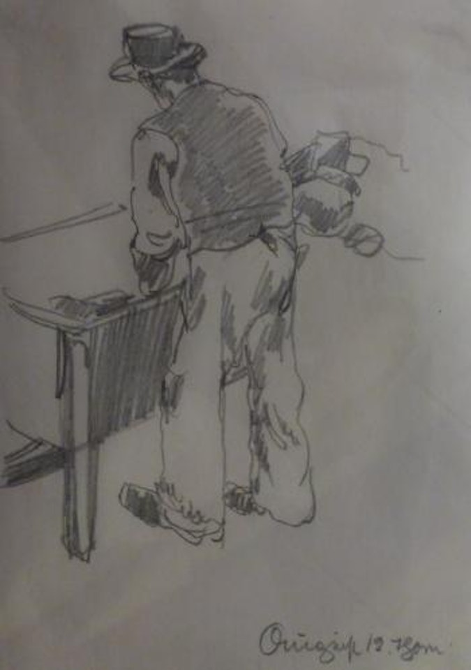 Ouvrier, Thorn by George Grosz