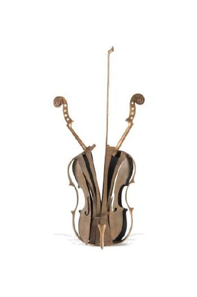 Violon découpé by Arman