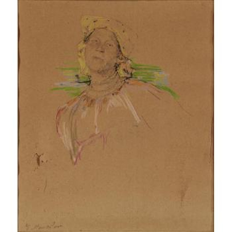 Two drawings of peasant women by Filip Malyavin