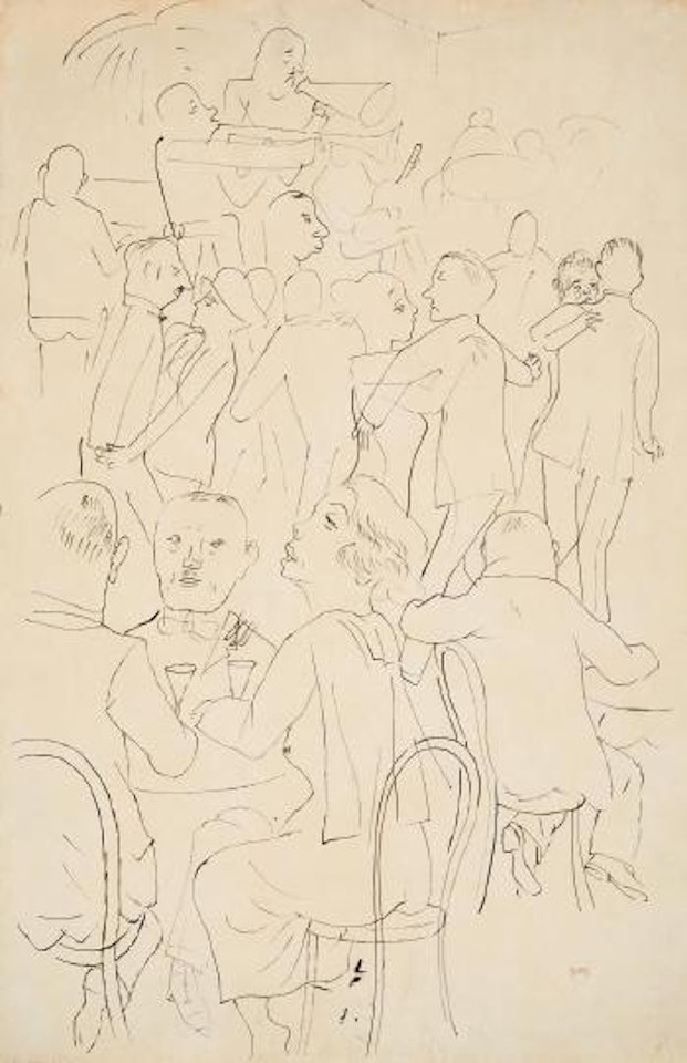 Dance Café by George Grosz