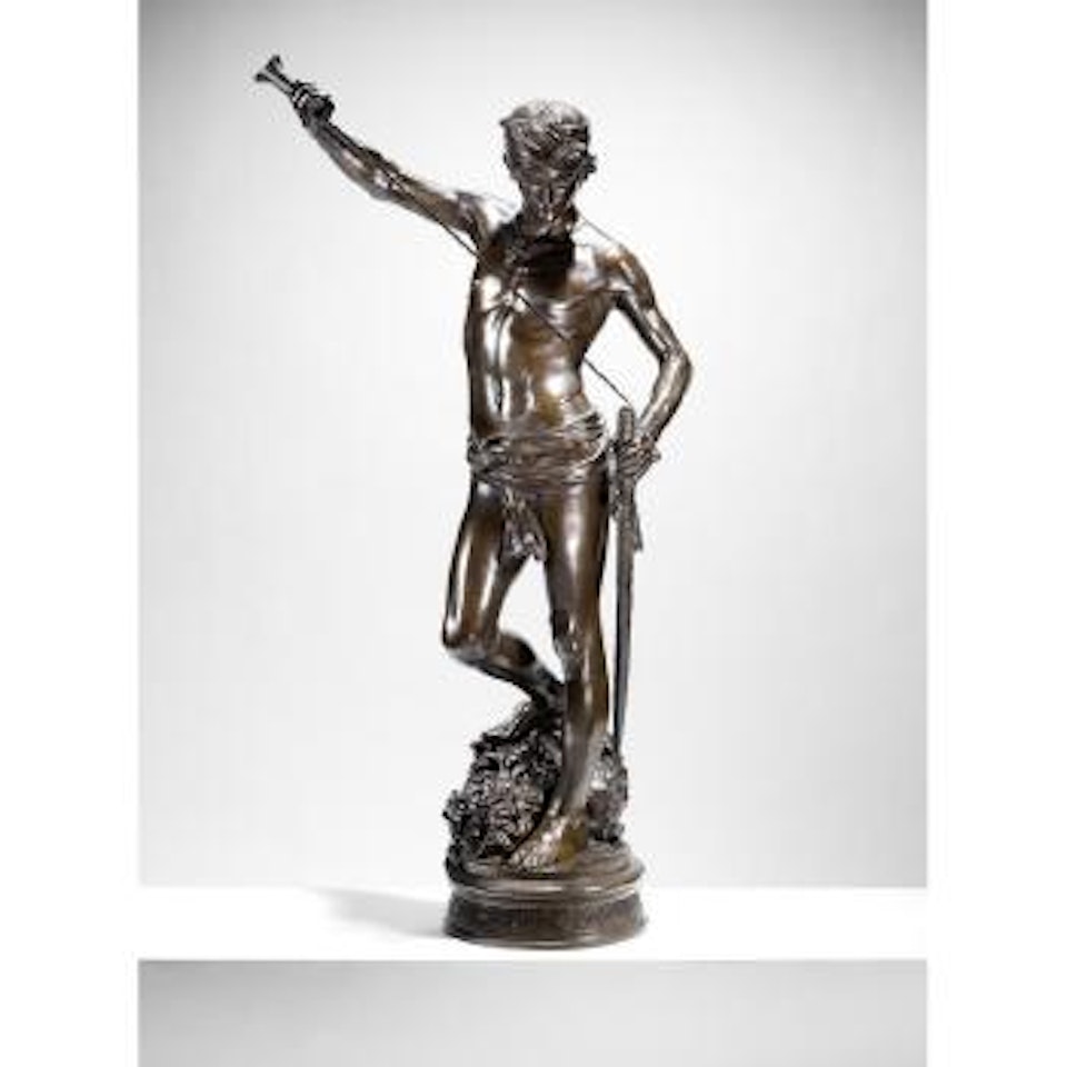 David Après Le Combat by Marius Jean Antonin Mercie
