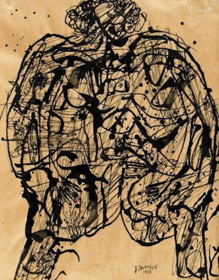 Corps de dame by Jean Dubuffet