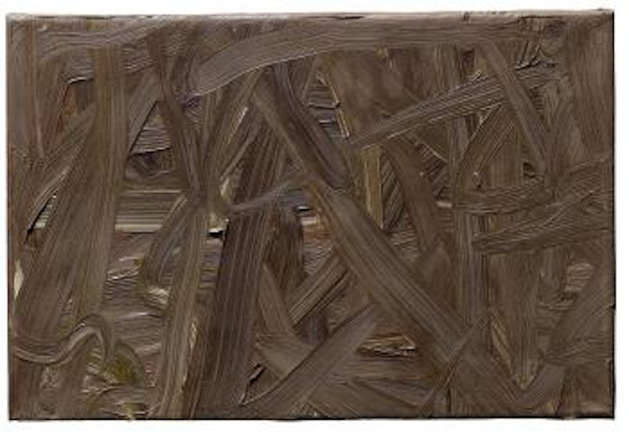 Vermalung (brown) by Gerhard Richter