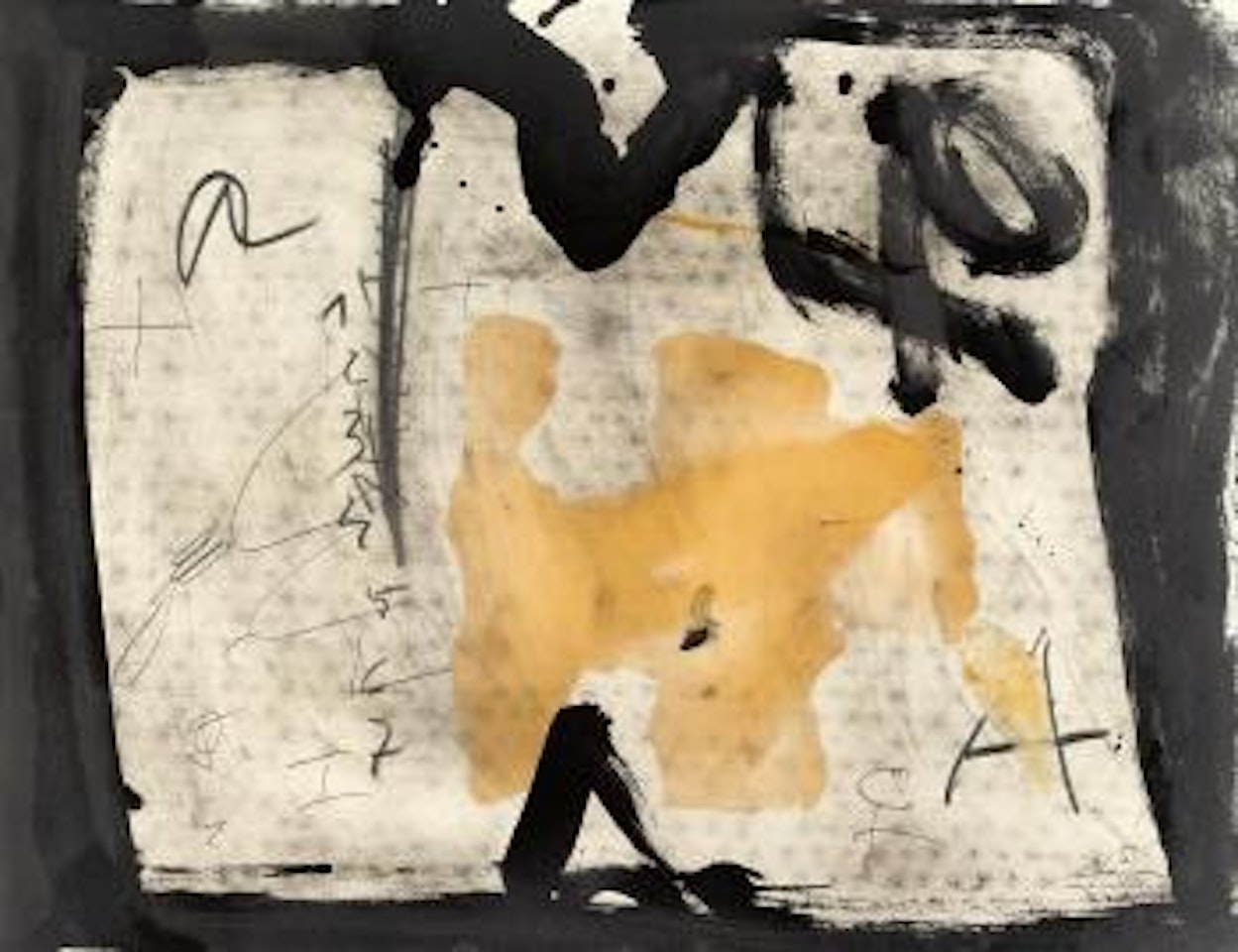 Marc Negre by Antoni Tapies