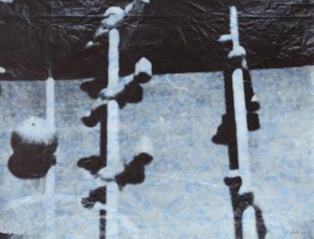 Fernsehbild (Kicker) by Sigmar Polke