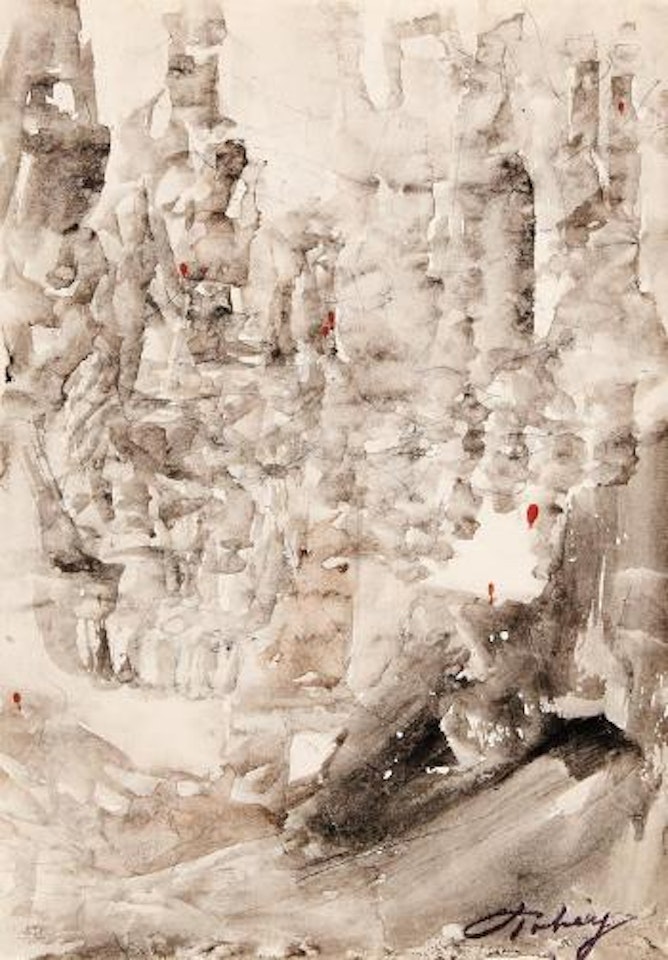 Ohne Titel by Mark Tobey