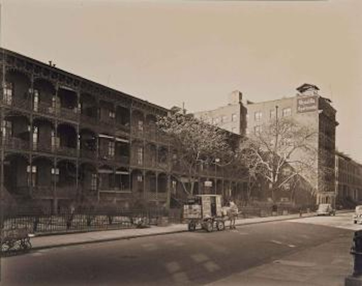 Eleventh Street between 6th and 7th Avenues, Manhattan, 3 February, 1937 by Berenice Abbott