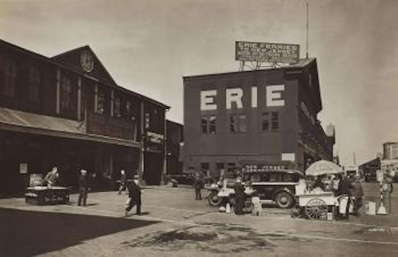 Erie Ferries Ships, Manhattan, March 23, 1939 by Berenice Abbott