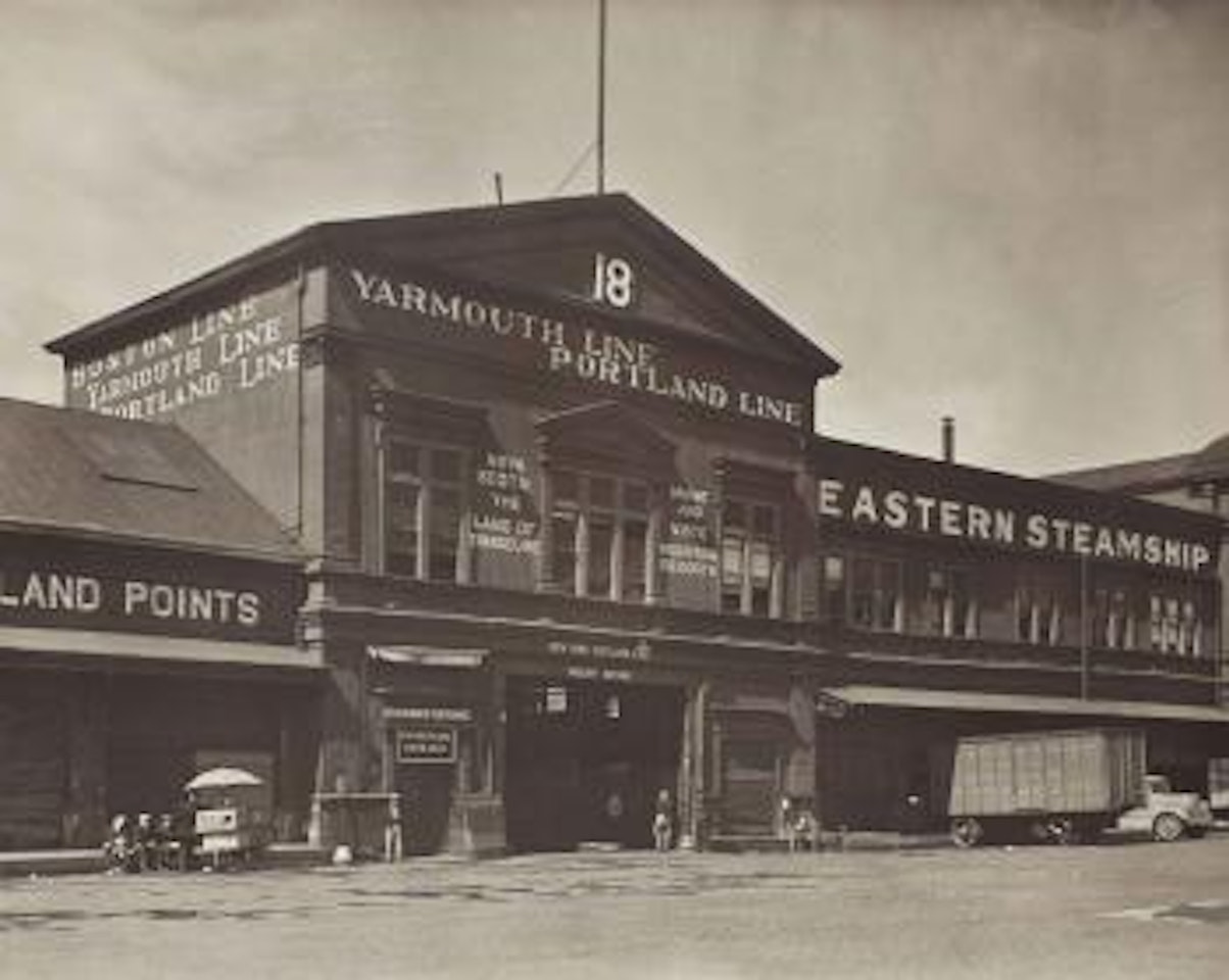 Pier 18, North River, Foot of Murray Street by Berenice Abbott