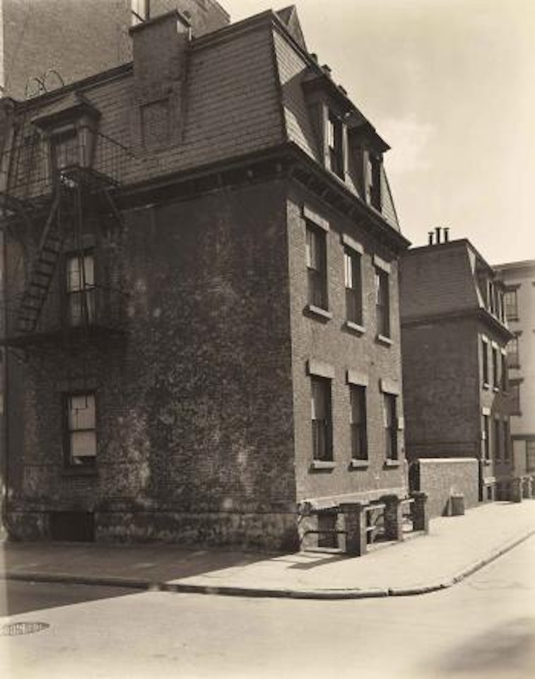 Commerce Street 39-41, Manhattan by Berenice Abbott