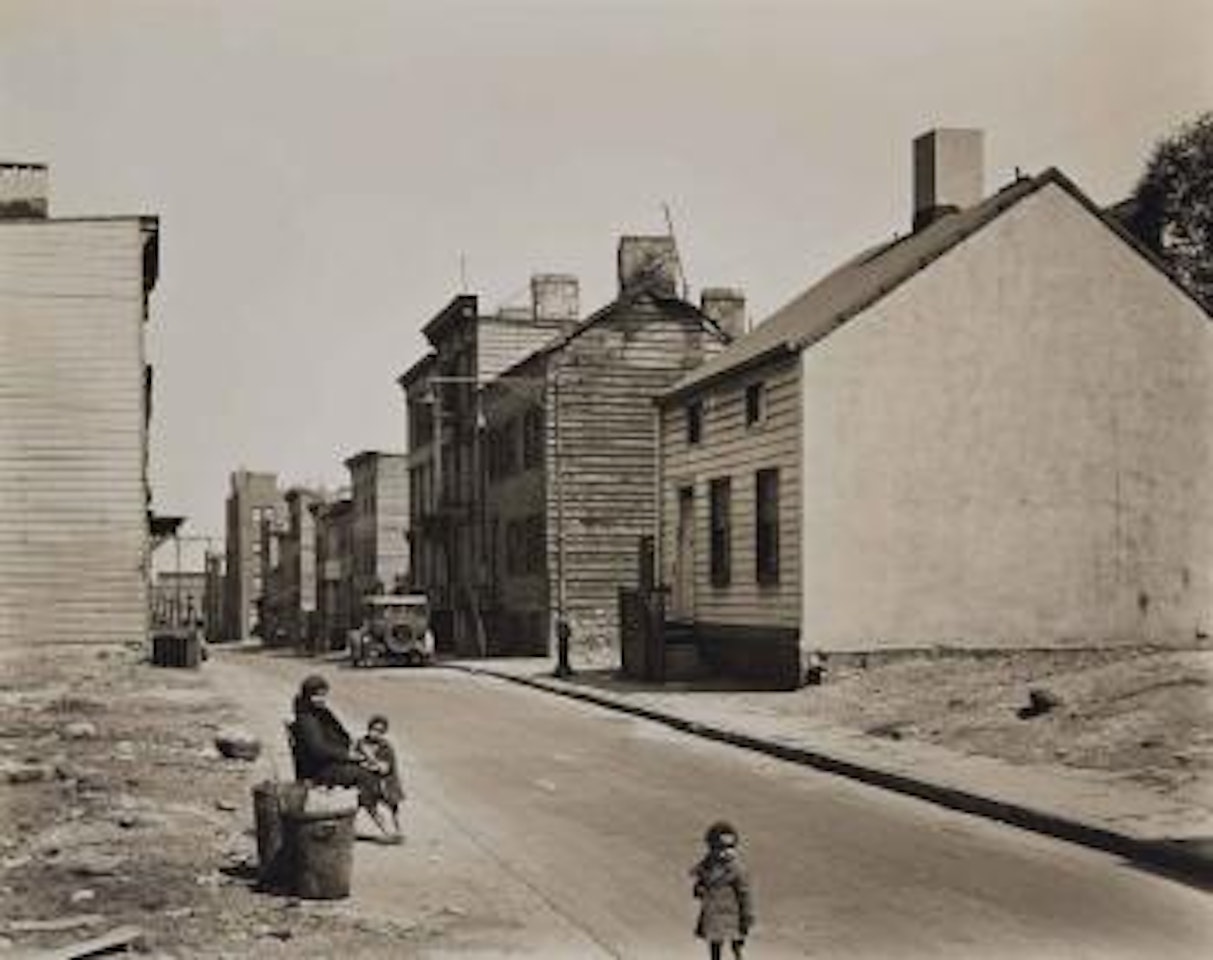 Talman Street, between Jay and Bridge Streets, Brookly, NY, May 22nd 1931 by Berenice Abbott