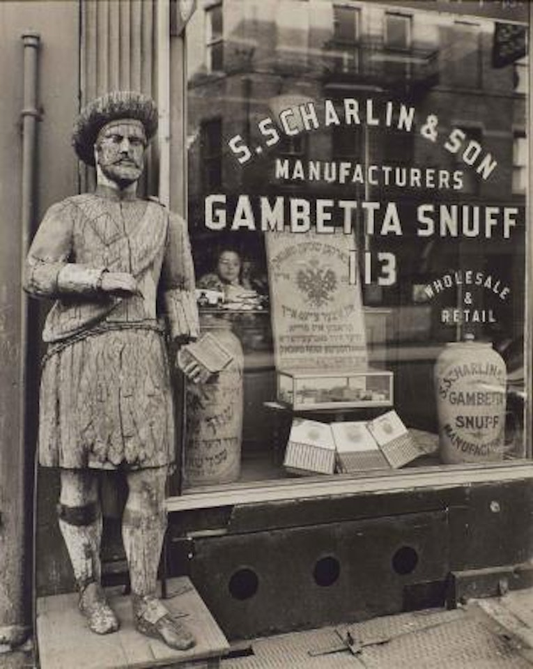 Gambetta Snuff Shop, Manhattan, January 26, 1938 by Berenice Abbott