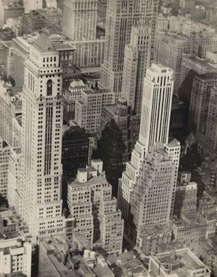 Midtown Manhattan by Berenice Abbott