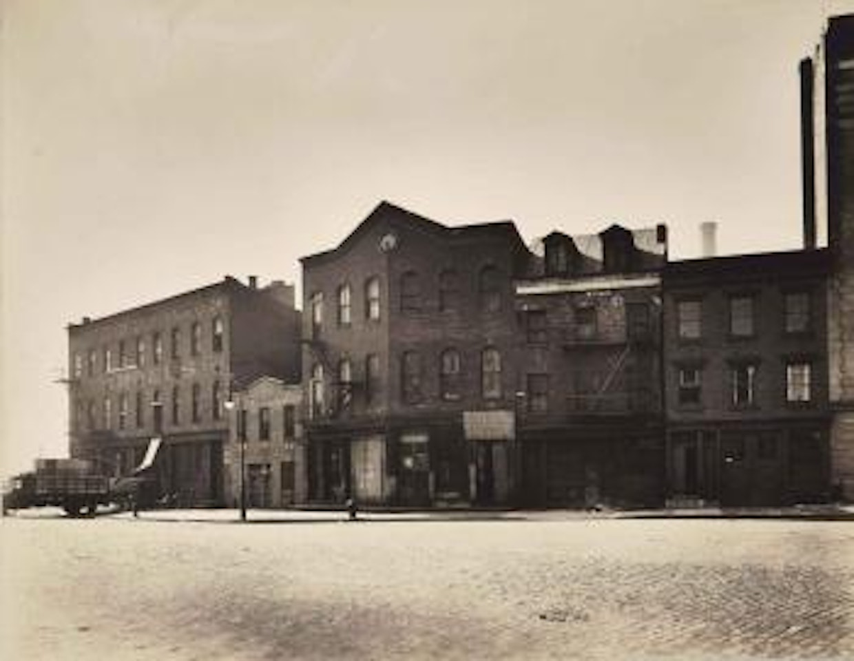 Grand Street 605-607-609, Manhattan by Berenice Abbott