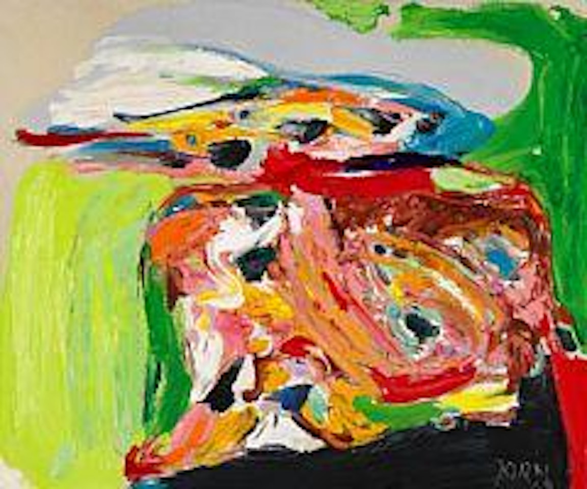 Birth of a Stork by Asger Jorn